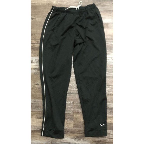 Nike Dri Fit Womens Medium 8-10 Black Athletic Sweat Pants - Picture 1 of 7